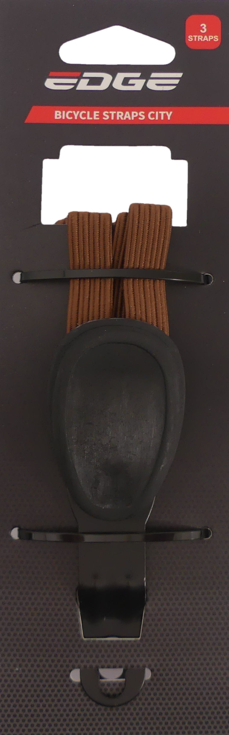 Bicycle straps Edge City - brown