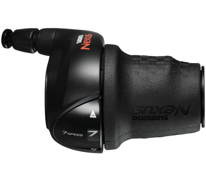Shimano Draaiversteller 7 speed nexus slc3000 nx10 zonder buitenkabel - zwart (werkplaatsverpakking)