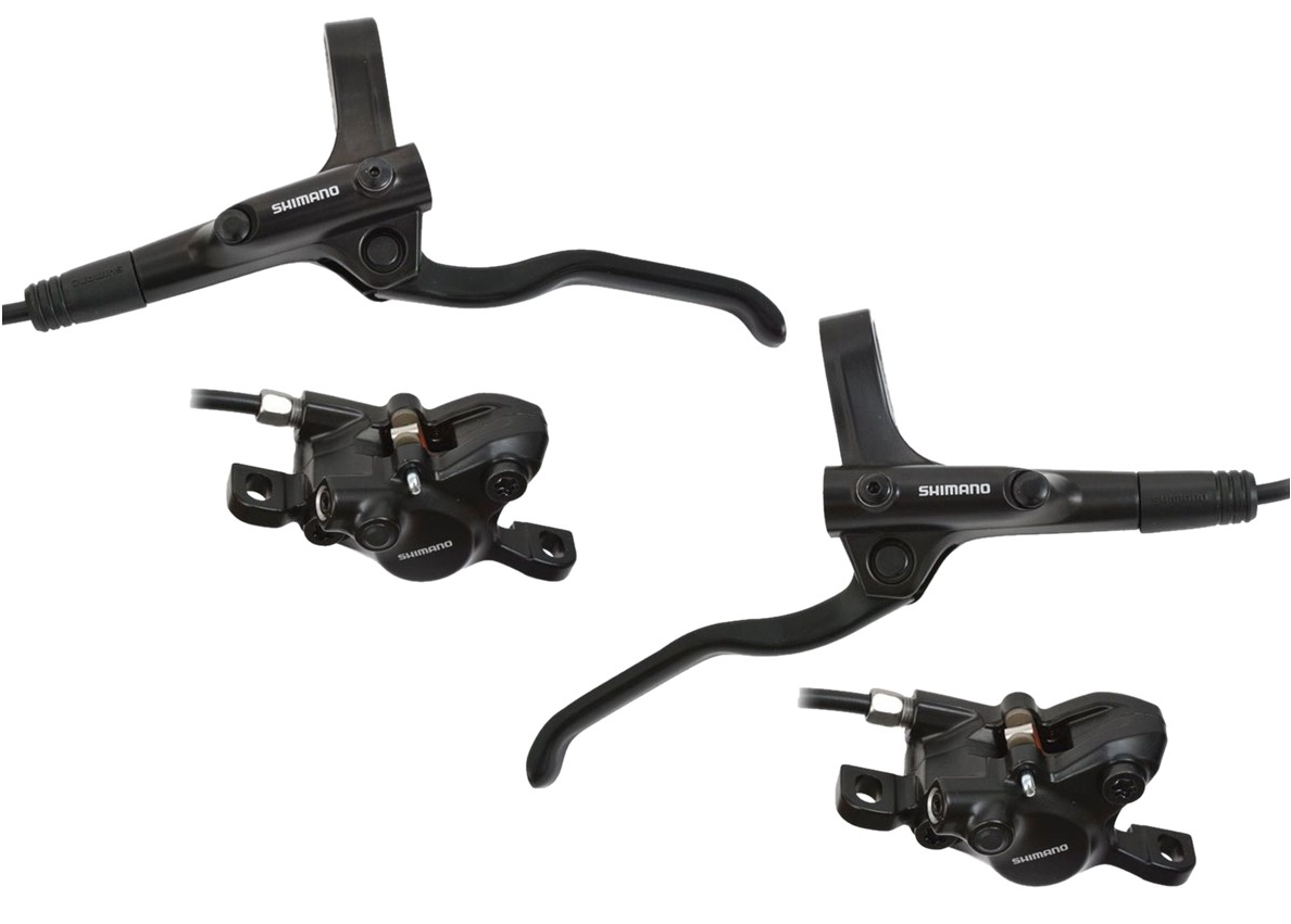 Hyd. schijfremset Shimano MT200 V+A