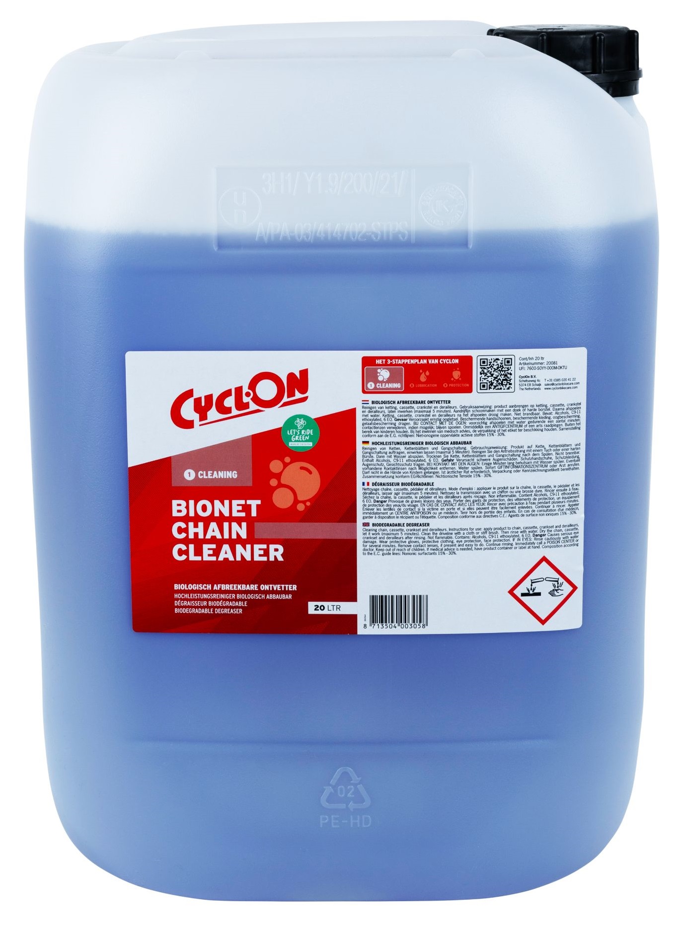 Kettingreiniger Cyclon - 20L
