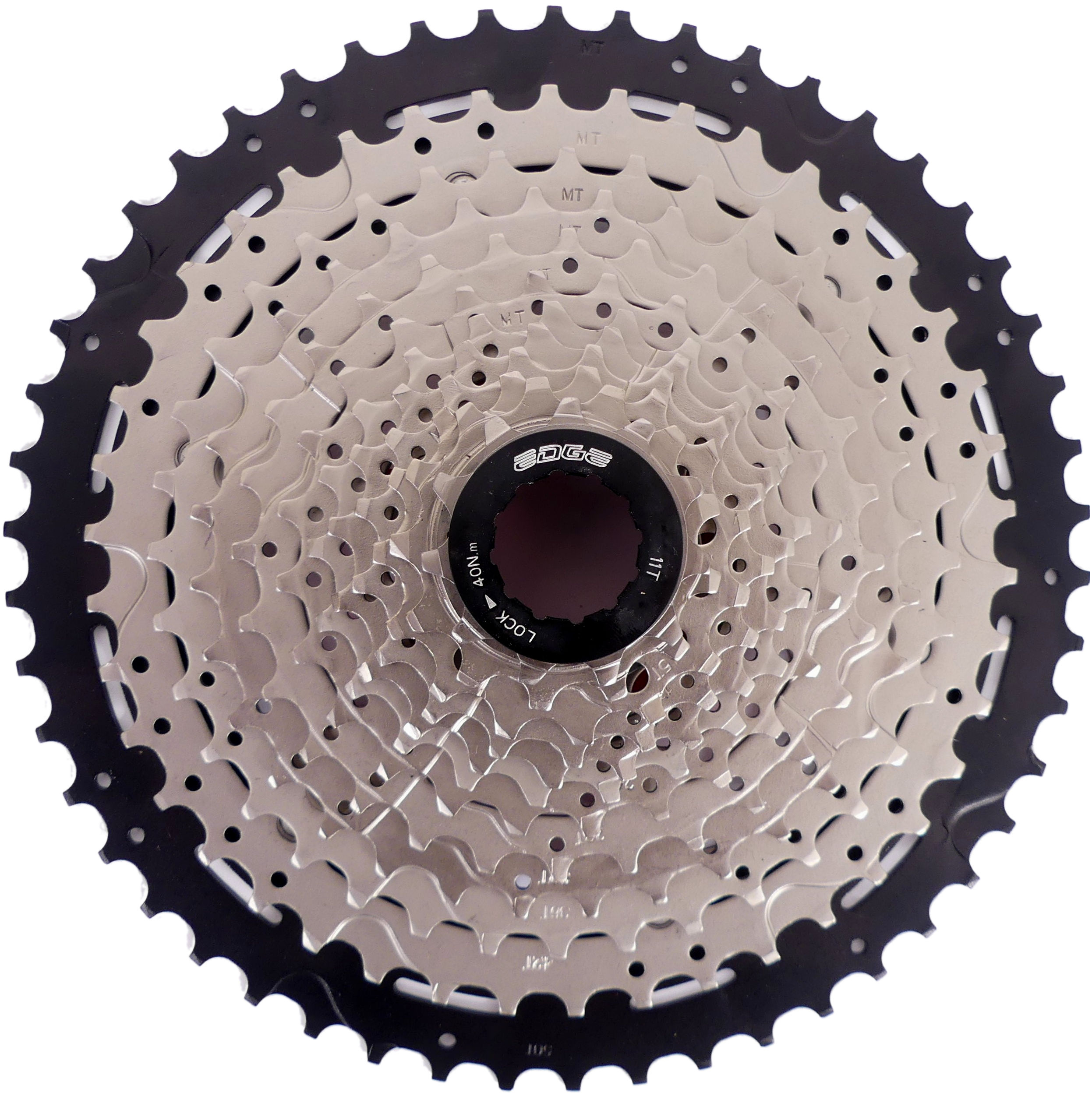 Edge cassette 12 speed csm9012 11-50t zilver/zwart