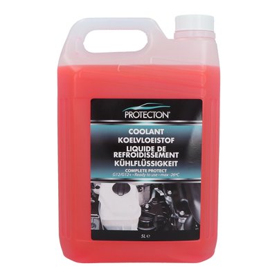 Protecton Koelvloeistof complete kant&klaar tot -26 graden - 5 liter