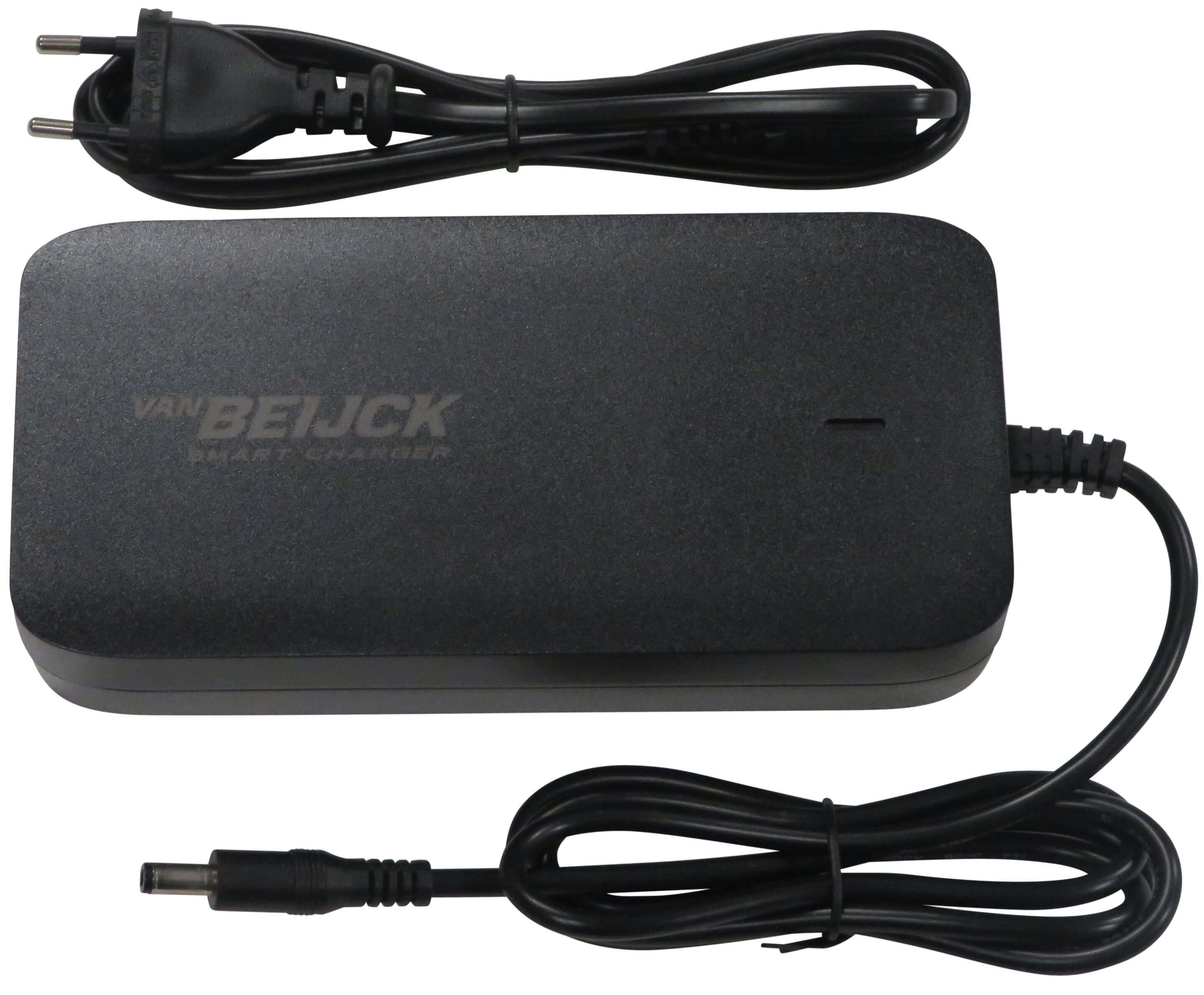 Van Beijck acculader li-ion smartlader 5.5 x 2.1mm (snellader 4a) 36 volt / 4ah