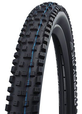 SCHWALBE Vouwband nobby nic dd raceguard 27.5 x 2.80" / 70-584 mm - zwart