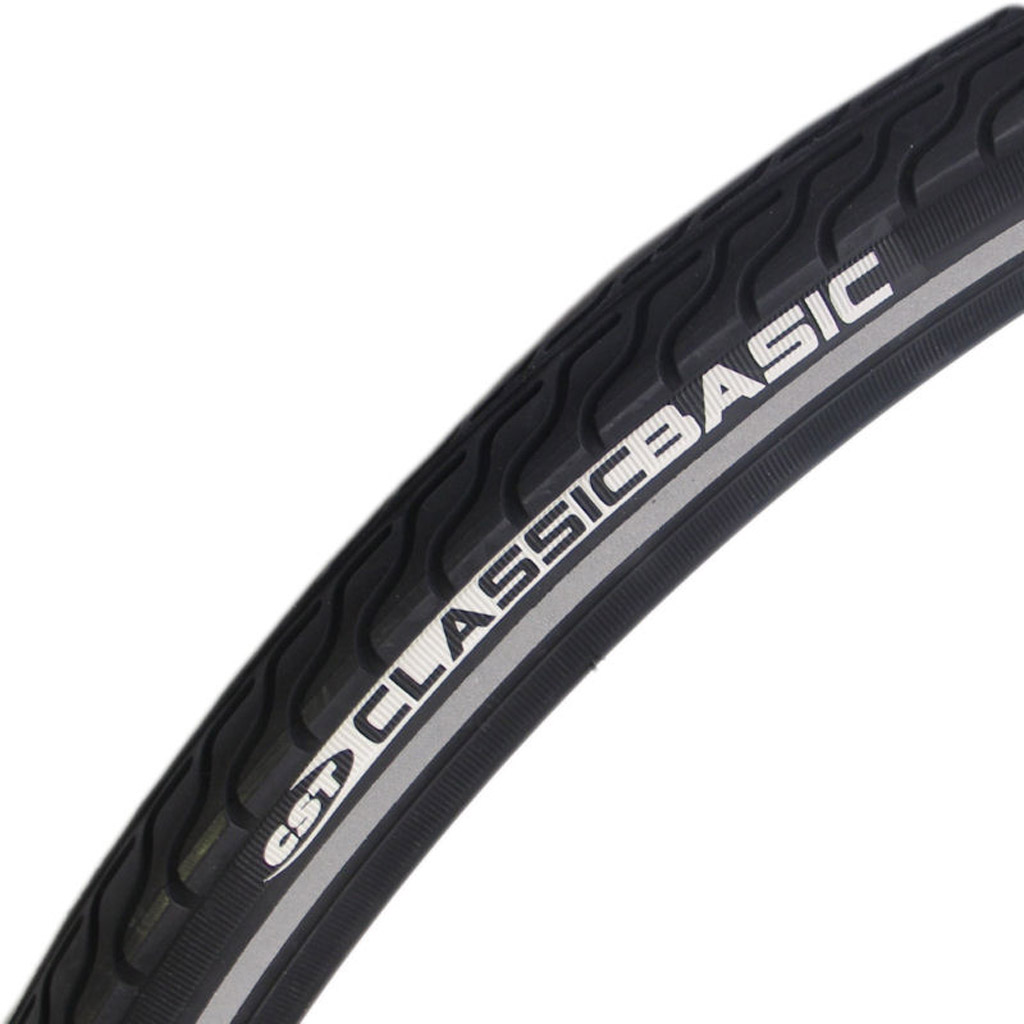 Cst buitenband basic 28 x 1 1 4 zw refl