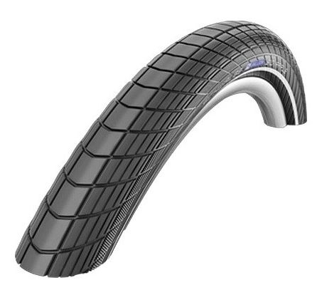 Schwalbe buitenband big raceguard 24 x 2.00" / 50-507 mm zwart met reflectie