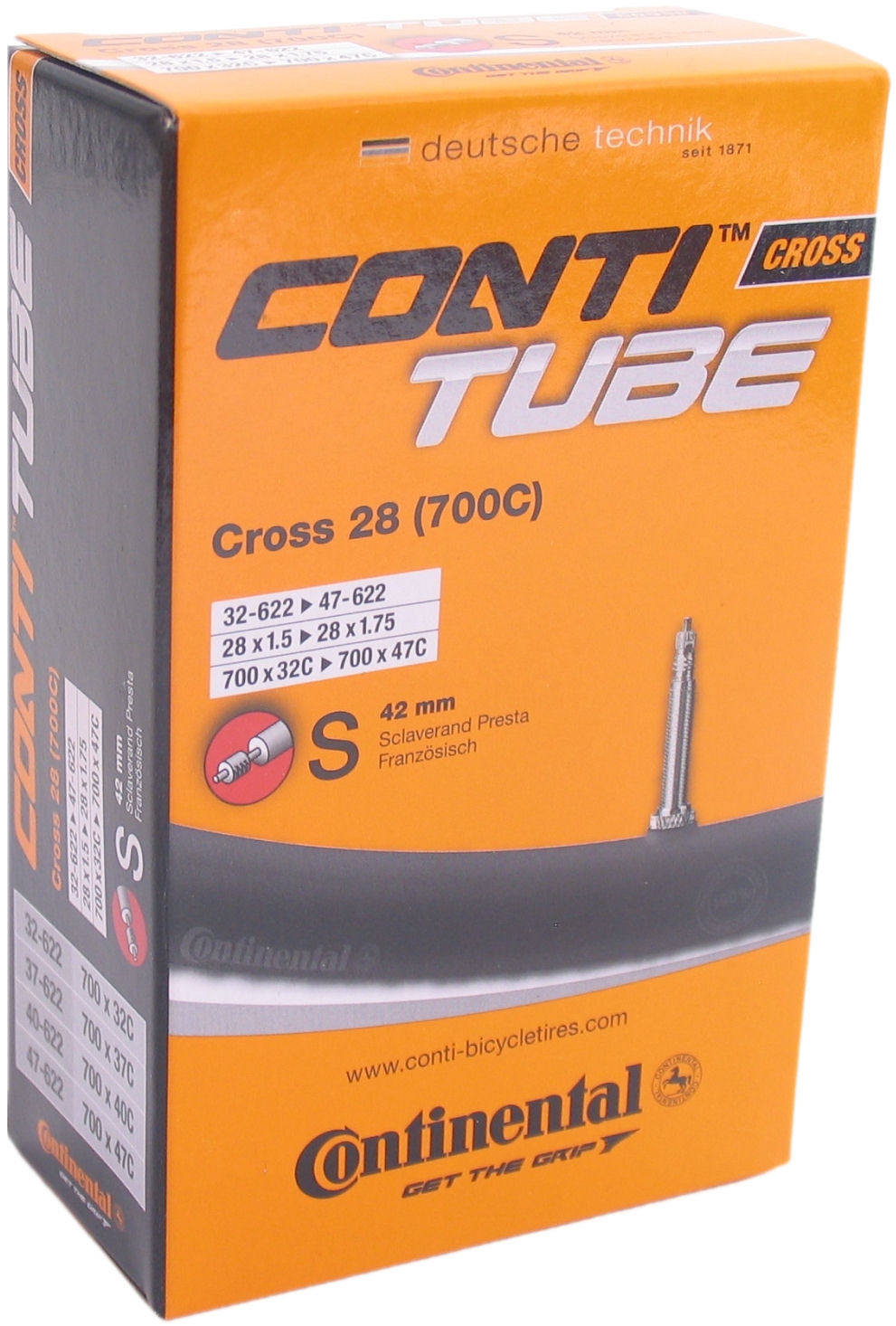 Continental binnenband cross 28 inch (32/47-622) fv 42 mm