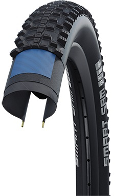 SCHWALBE vouwband smart sam dd raceguard 29 x 2.60" / 65-622 mm zwart