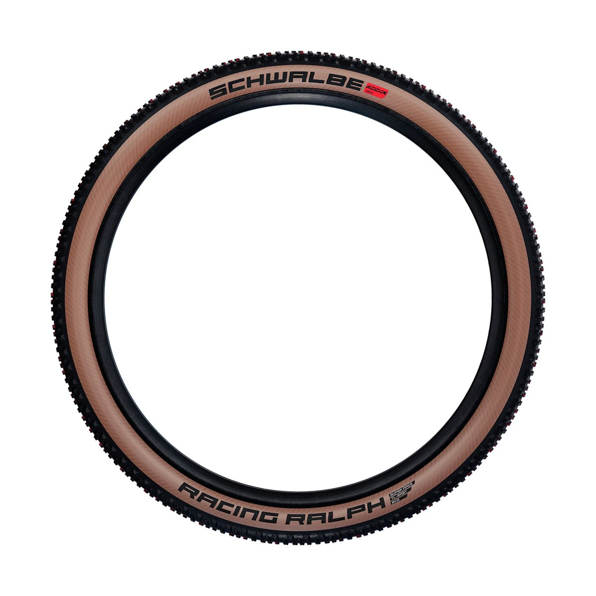 Schwalbe Vouwband racing ralph super race 29 x 2.35" / 60-622 mm - transparent sidewall