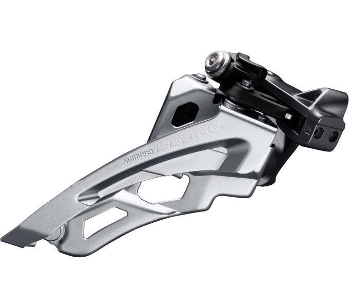 Shimano Voorderailleur 3 x 10-speed deore fc-m6000 side swing - lage klem 40-42t - zwart