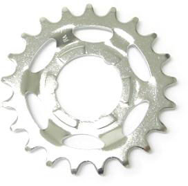 Shimano tandwiel 21t interne naaf zilver