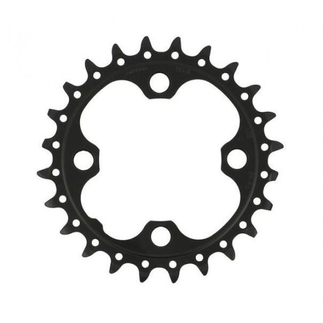 Shimano kettingblad deore 10v 24t y1na24000 m615 zwart