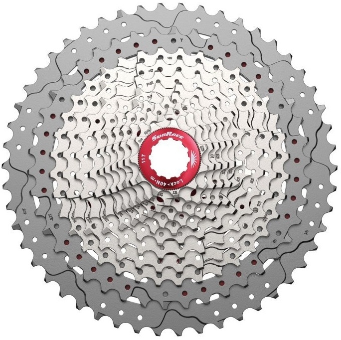 Sunrace cassette 12 speed csmz903 11-51t zilver