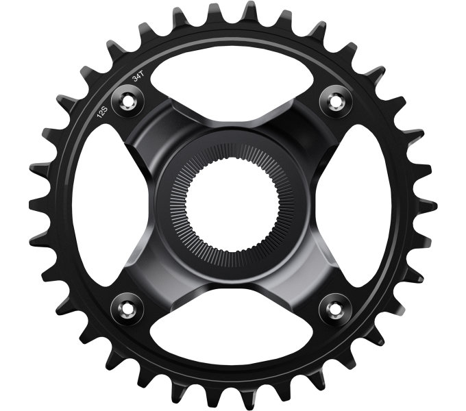 Shimano - kettingblad 34t steps sm-cre80 - 12 speed met 565 mm kettinglijn