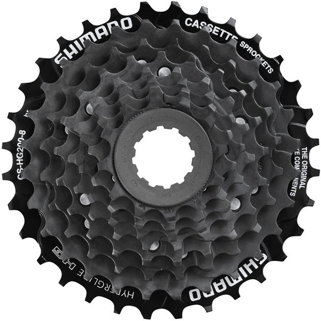 Shimano cassette 8 speed cs-hg200 12-32t (werkplaatsverpakking)