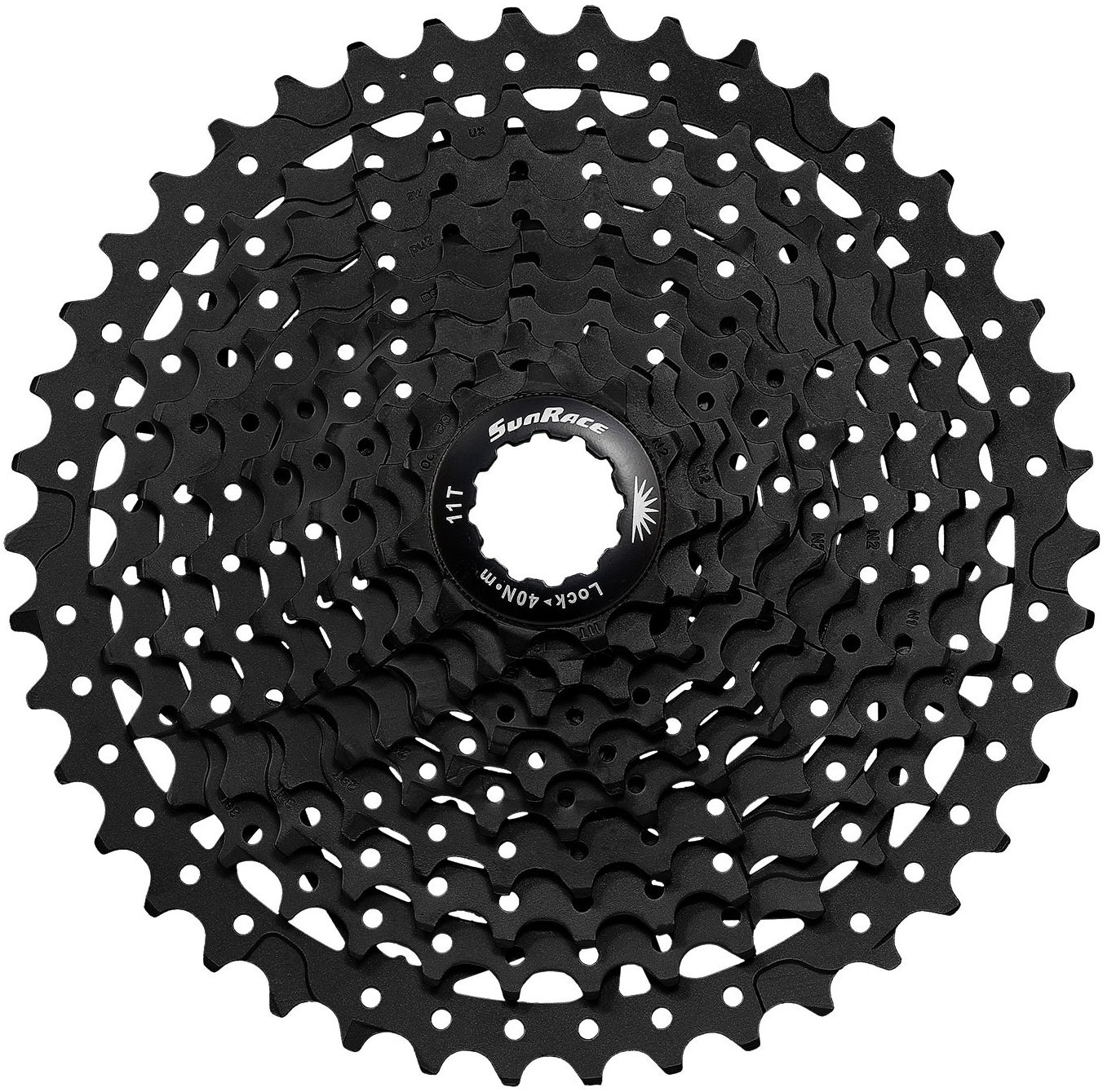 Sunrace cassette 10v 11-42 csms3 zwart