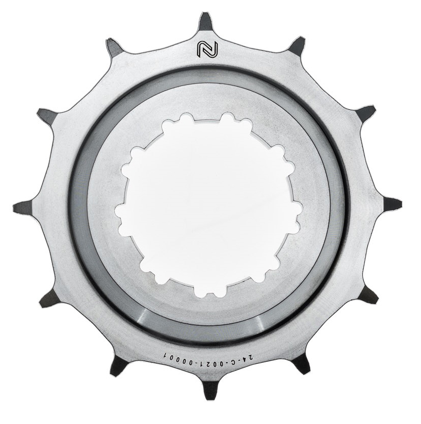 Enduo Tandwiel 24t cargo enviolo cl-45.5mm - zilver