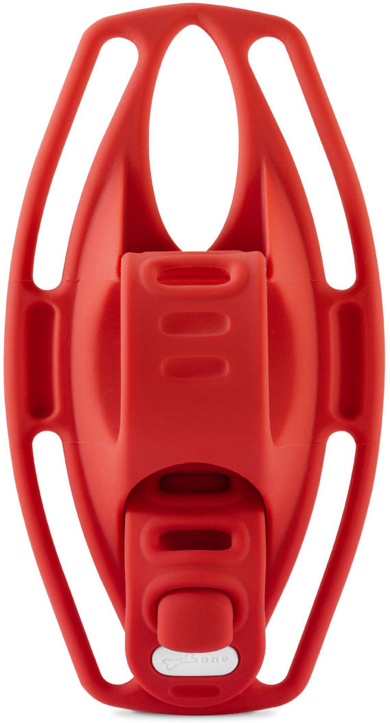 Bone Collection telefoonhouder bone bike tie 3 voor stuurbevestiging rood