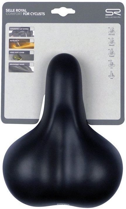 SelleRoyal Fietszadel selle royal country women - zwart