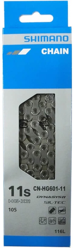 Shimano cn-hg601-11 bicycle chain, 11-speed, 116 links