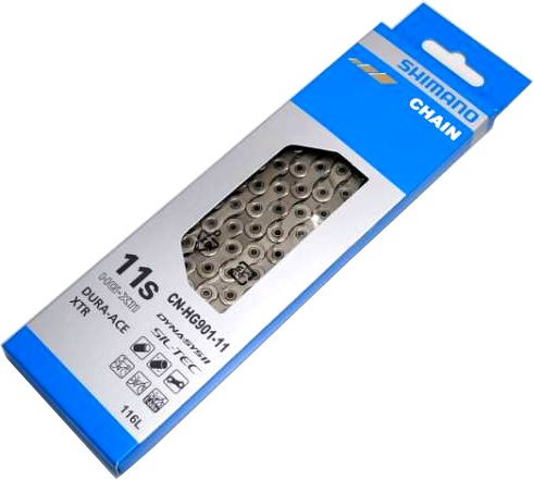 Shimano ketting 11 speed hg901 dura ace / xtr race/mtb/e-bike met 116 schakels