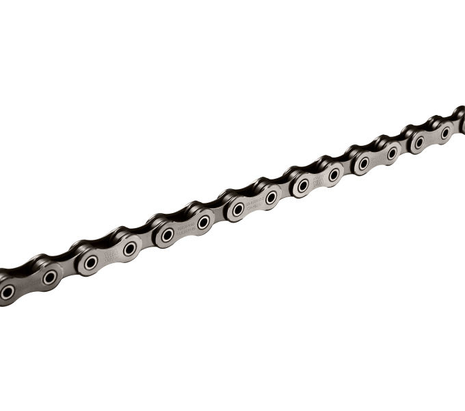 Shimano hg901 dura ace/xtr/e-bike 11-speed ketting - zilver - 119 schakels - soepel schakelen - slijtvast