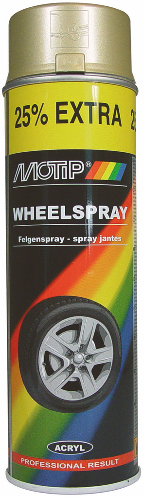 Motip Spuitbus 500ml goud