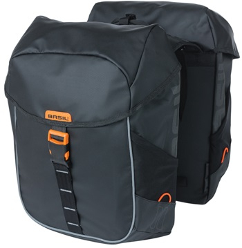 Dubbele fietstas Basil Miles Tarpaulin 34L