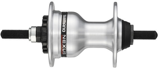 Shimano Voornaaf nexus hb-im 40 voor rollerbrake 36 gaats 100 mm - zilver
