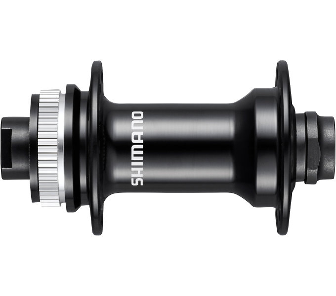Shimano voornaaf hb-rs470 28 gaats center lock 12 mm steekas zwart