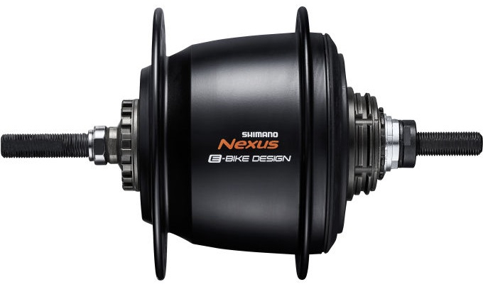 Shimano versnellingsnaaf nexus 5 sg-c7000-5 voor rollerbrake / v-brake 36 gaats zwart