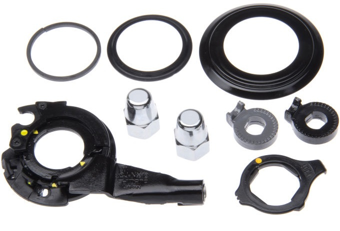 Shimano componentenset nexus 7 sm-7c25 / sg-c3000 / sg-c3001-7c met nx10 cassettejoint voor standaard achtervork