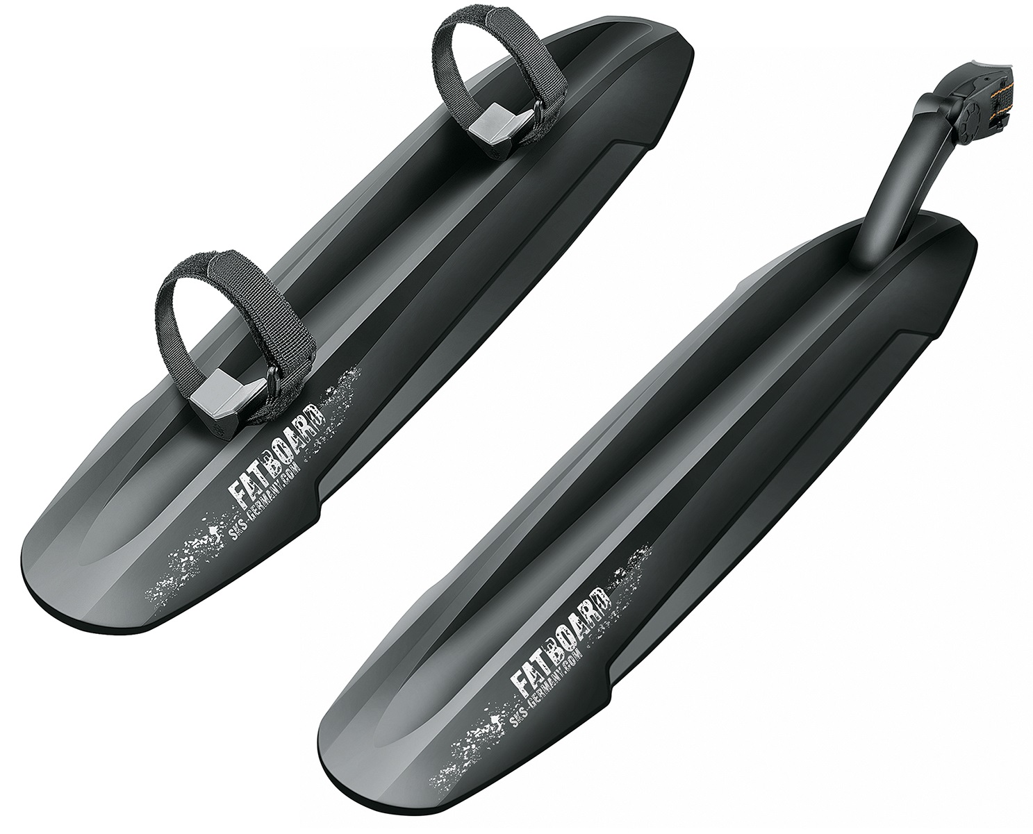 Sks Spatbordset fatbike fat board - zwart