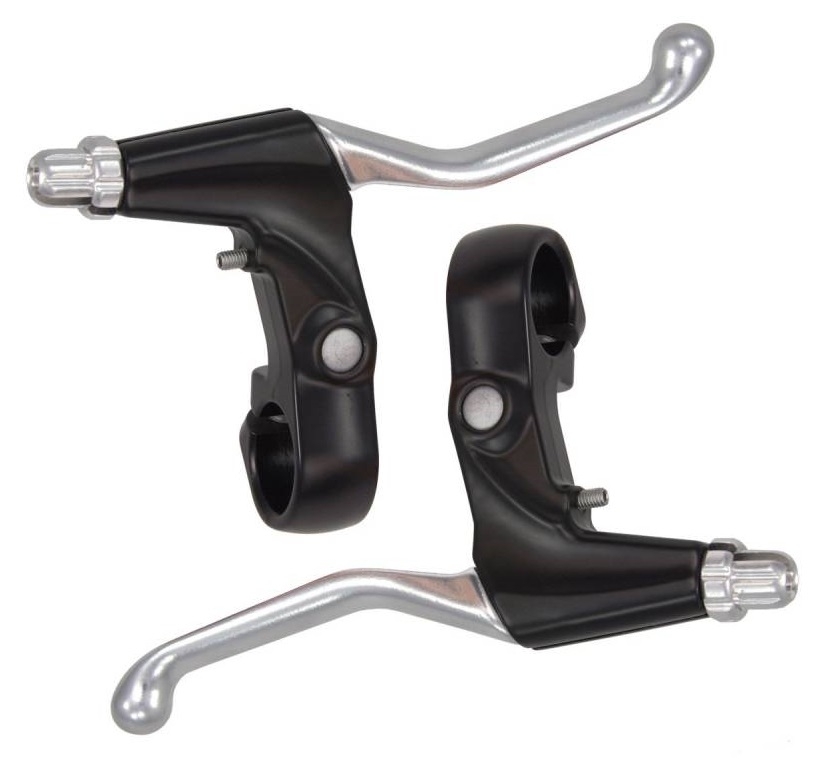 Saccon Remgreepset 3 vinger - zilver/zwart