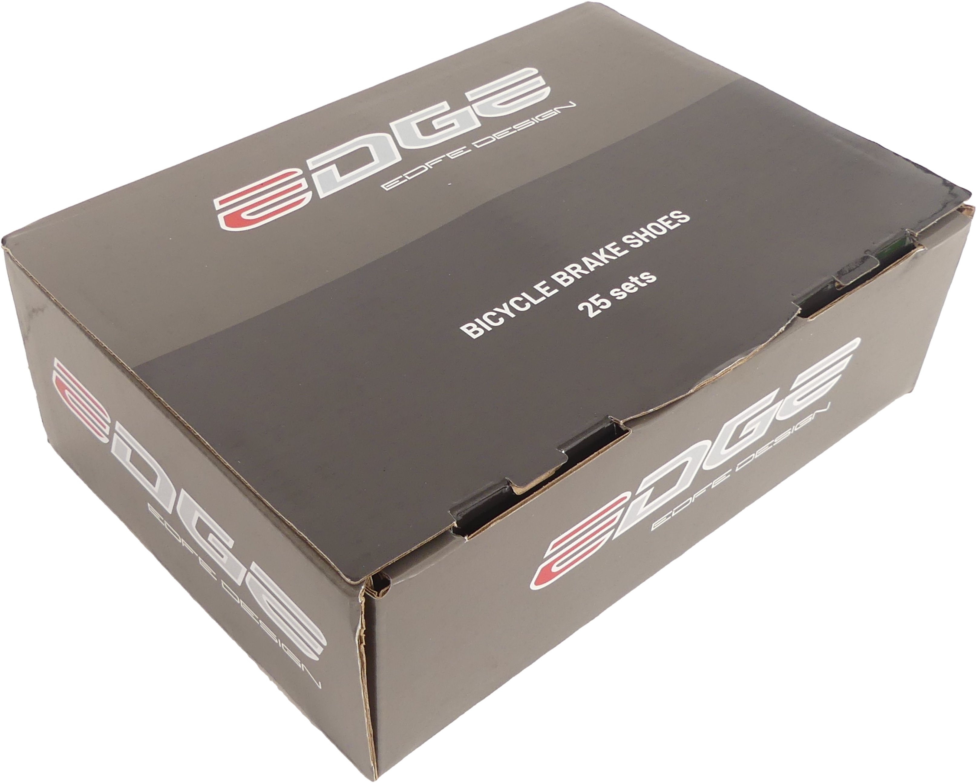 Edge remblokset v-brake 72mm wit (werkplaatsdoos = 25 sets)