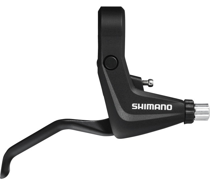 Shimano remhendel rechts bl-t4000 2 vingers zwart