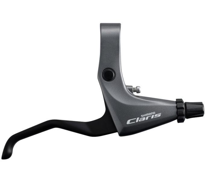 Shimano remhendel rechts claris bl-r2000 2,5 vingers grijs