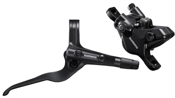 Shimano Hydraulische schijfremset mt402-3 mt410 achter - zonder remschijf - zwart
