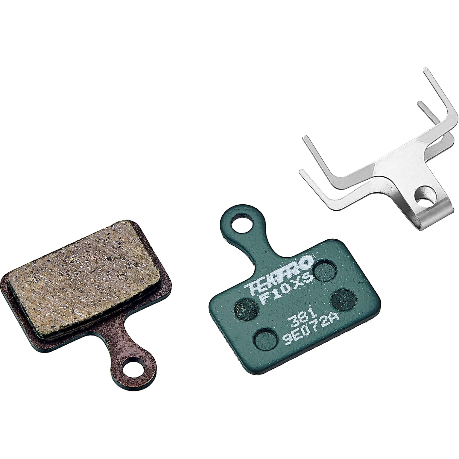 Tektro schijfremblok voor f10xs, resin compound (hangverpakking)
