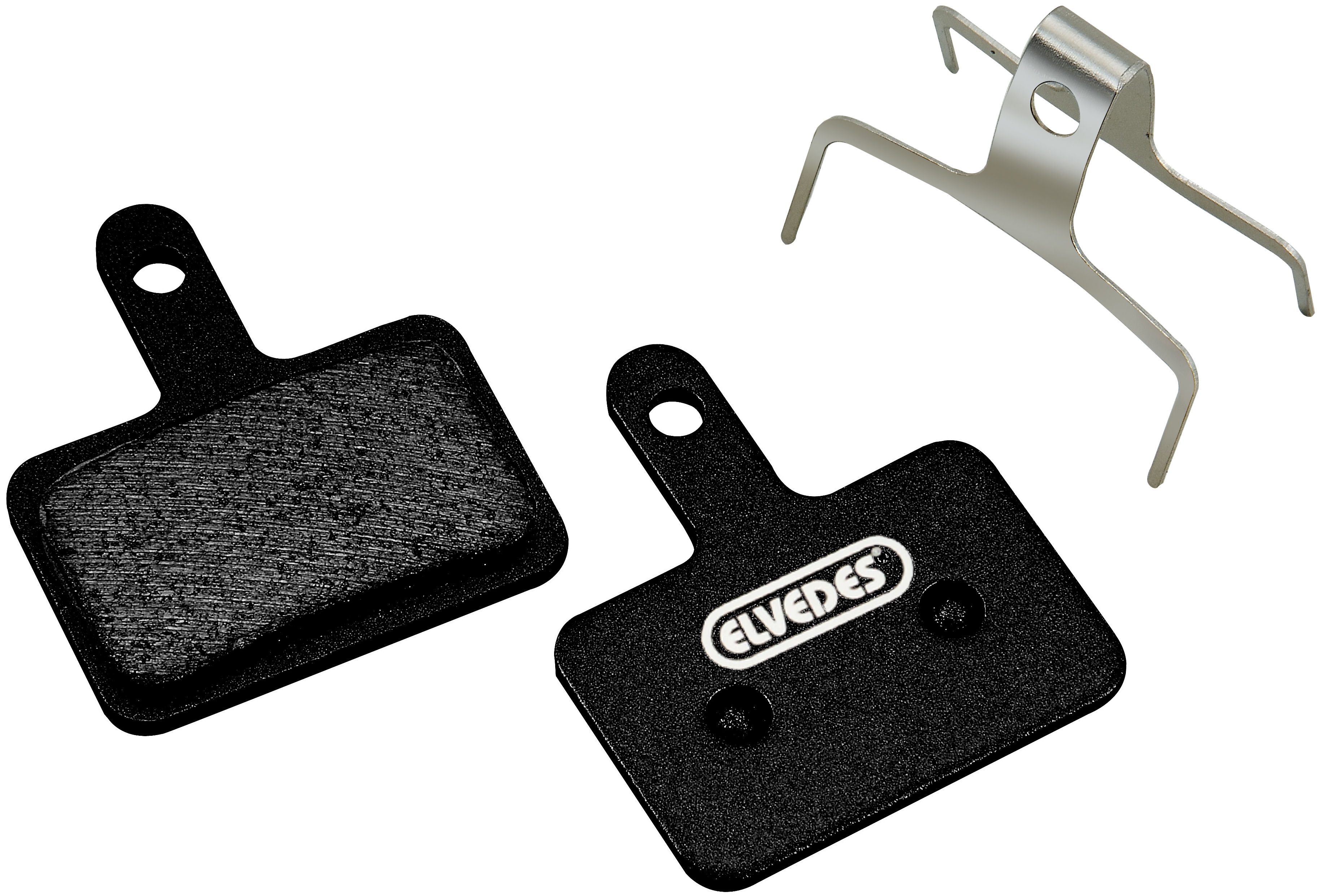 Schijfremblokset Elvedes metallic carbon Shimano/Tektro (1 paar)