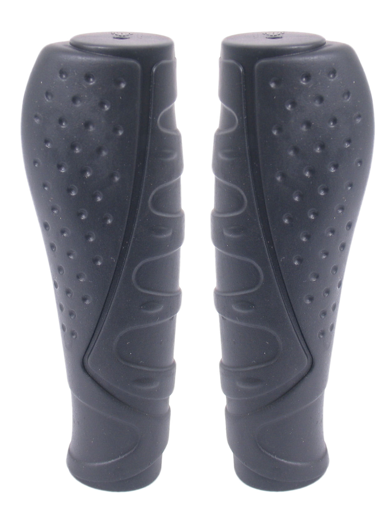 M-Wave Handvatset ergo zwart 2*130mm