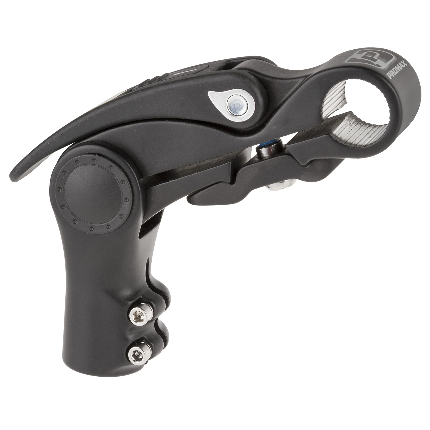 Pro stuurpen verstelbaar met hevel 31,8 / 110 / 28,6 mm mat zwart