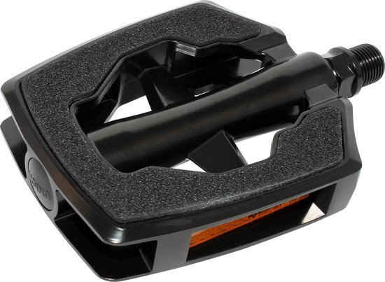 Marwi Pedalen sp-890 aluminium met sandblock - zwart
