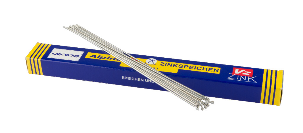 Alpina Spaken 292-14 raggi ø2.00 mm fg 2,3 - zink (144 stuks)