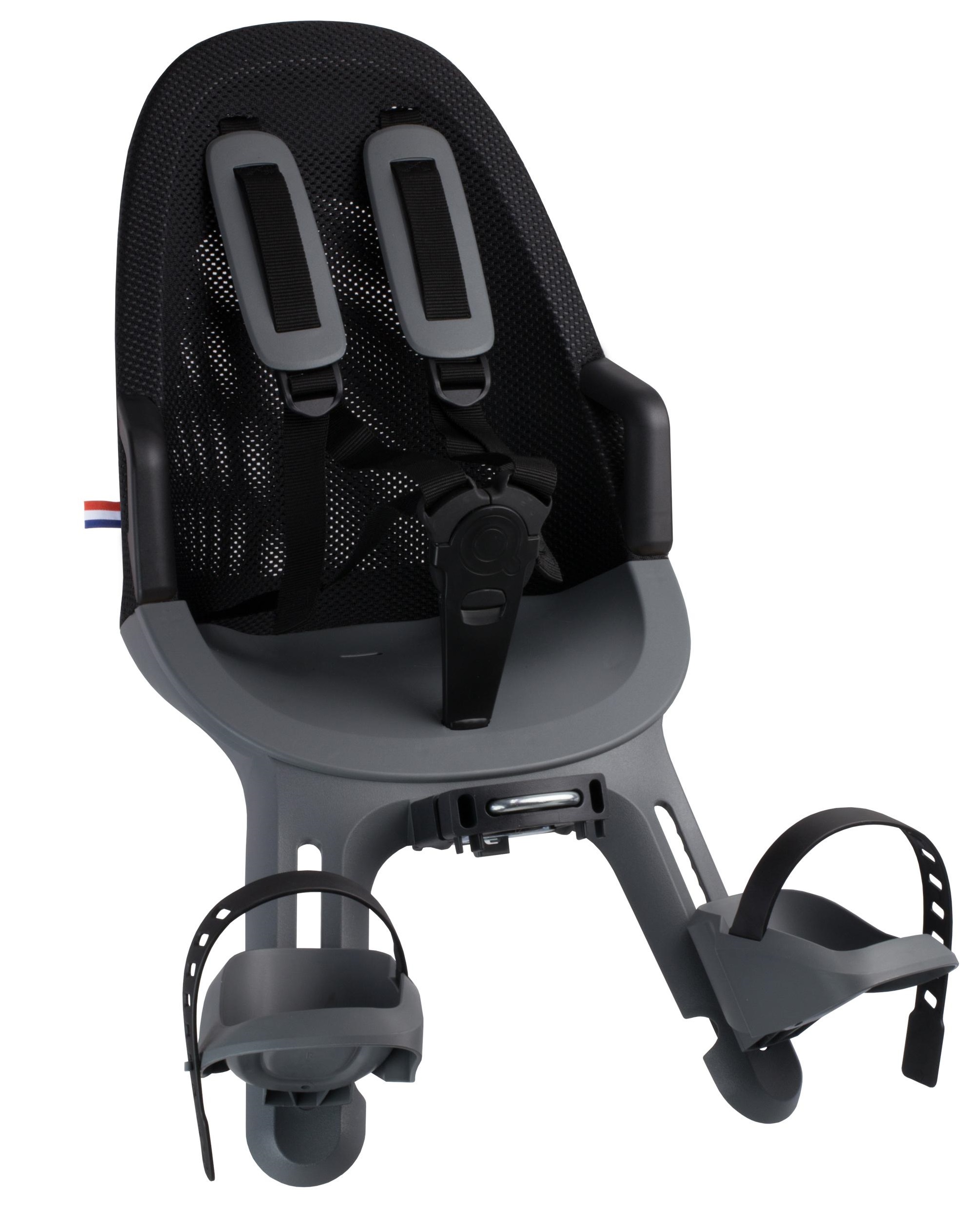 Qibbel air voorzitje grijs sparkling silver q860