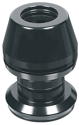 Ergotec - balhoofdset a118sgk 1 1 8 semi-geïntegreerd met draad - zwart