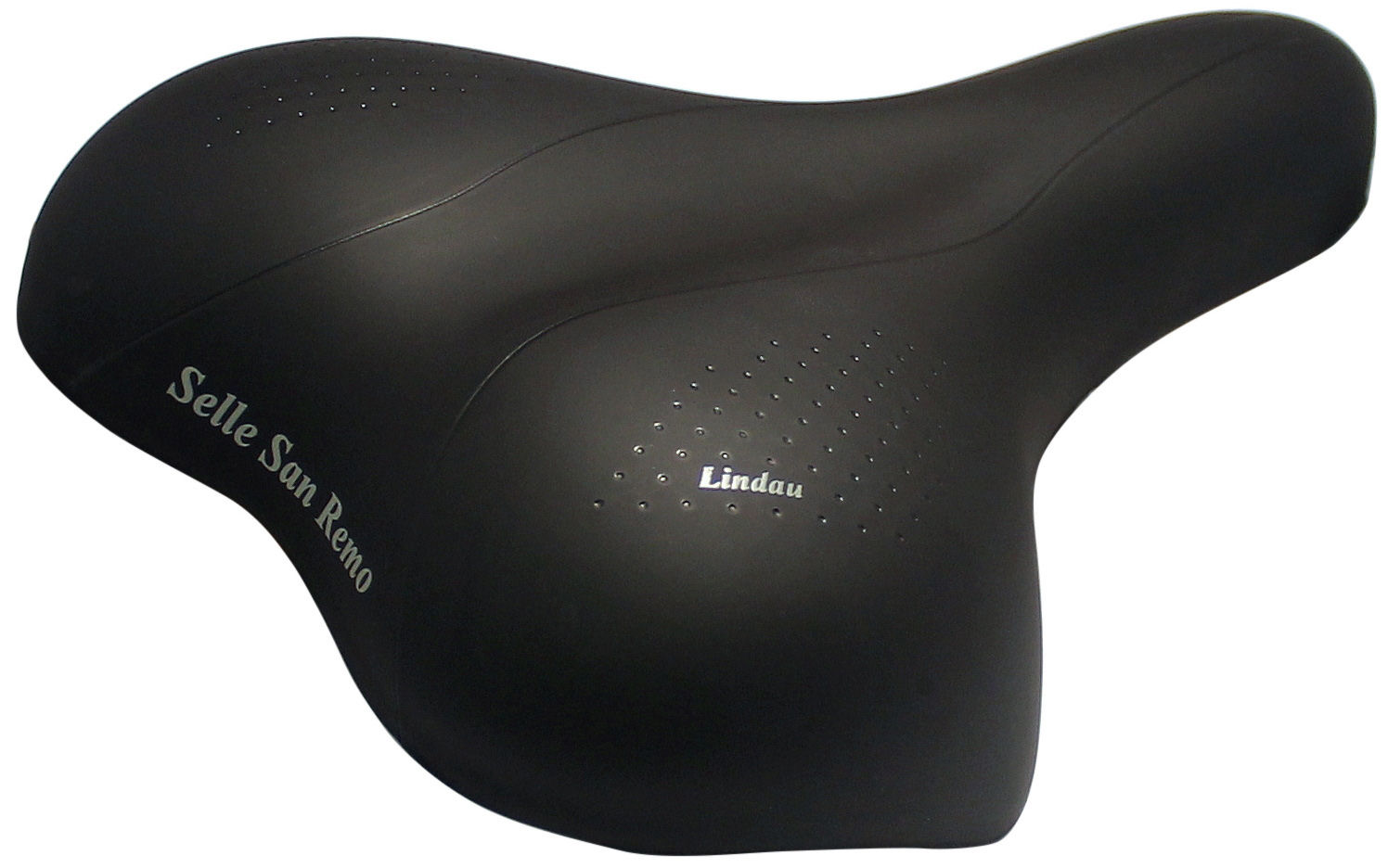 Selle San Remo Zadel union lindau city/trekking zwart