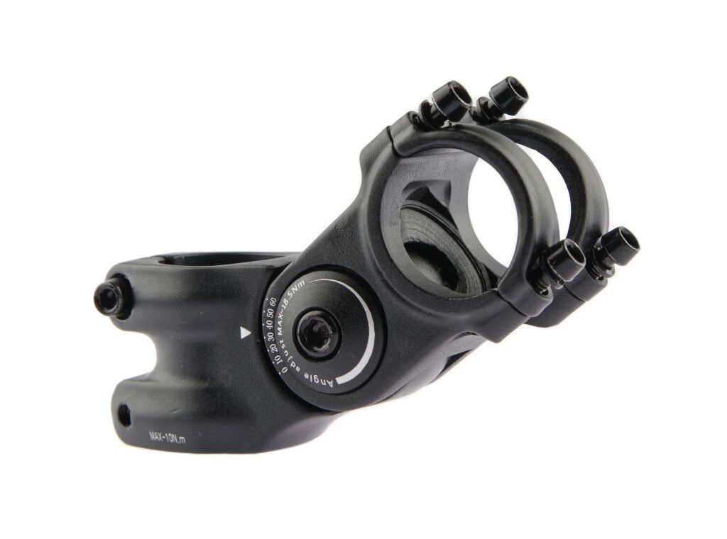 Primax Stuurpen e enschede | extensie : 75mm | balhoofdbuismaat: ø28.6mm | klem diameter: ø31.8mm - zwart