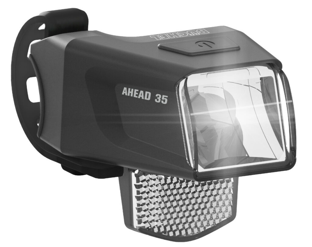 Büchel koplamp led "ahead 35" zwart