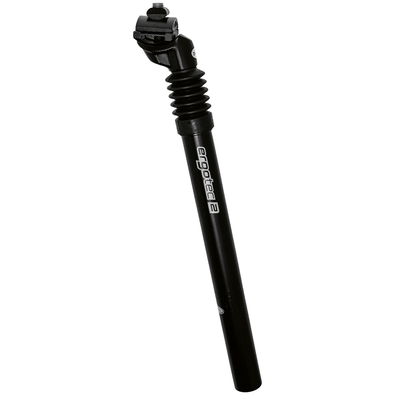 Ergotec Zadelpen verend ø31.6mm / 350mm 40/95 - zwart